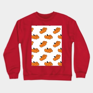 Pumpkin, Halloween, vegetable, harvest, holiday, seamless, pattern Crewneck Sweatshirt